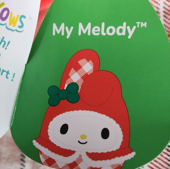 8" My Melody Christmas Squishmallow - Picture 4 of 4